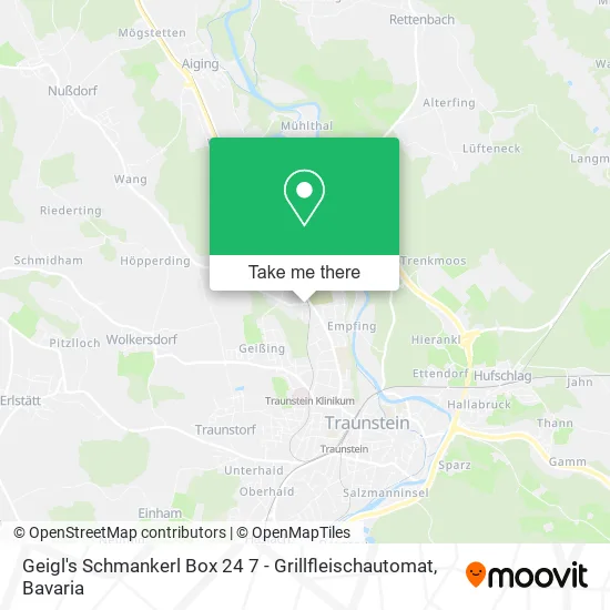 Карта Geigl's Schmankerl Box 24 7 - Grillfleischautomat