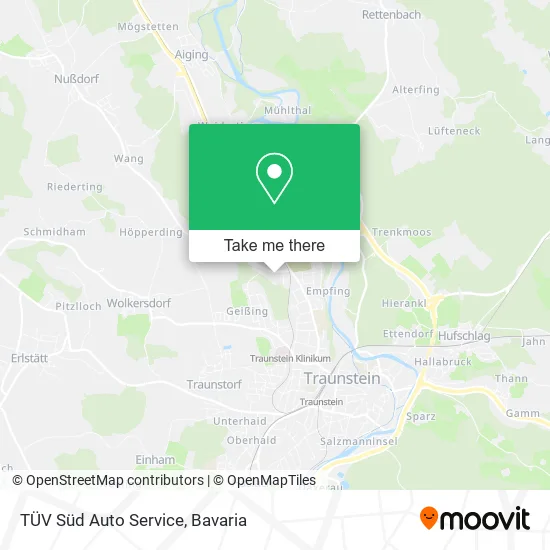 Карта TÜV Süd Auto Service