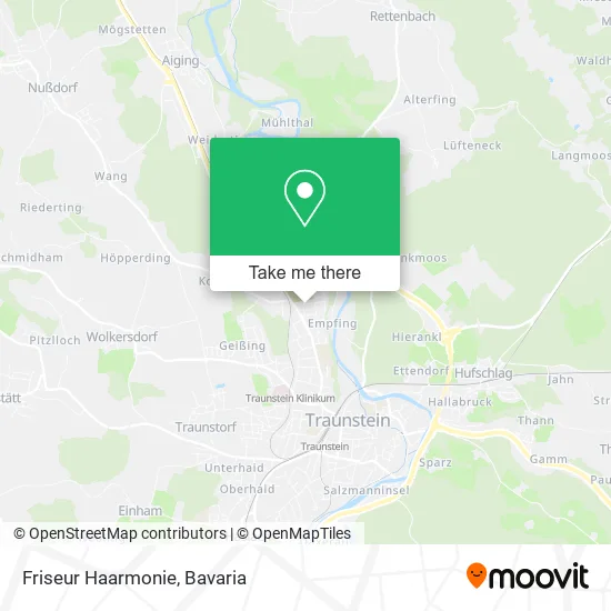 Карта Friseur Haarmonie