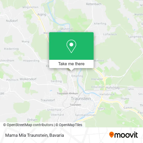 Карта Mama Mia Traunstein