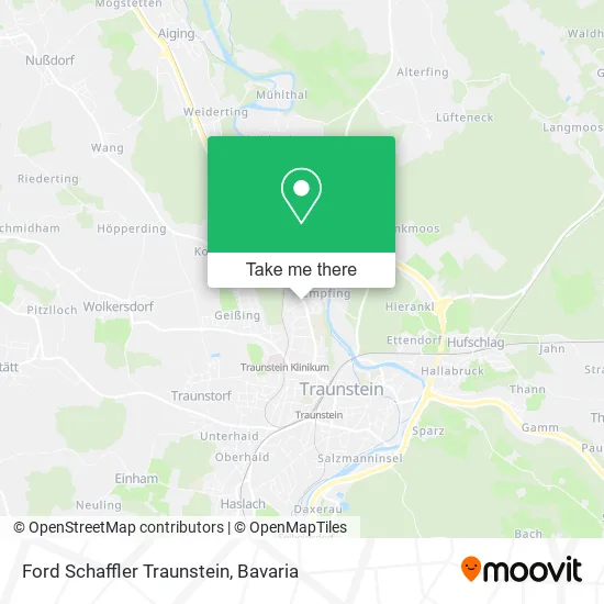 Карта Ford Schaffler Traunstein