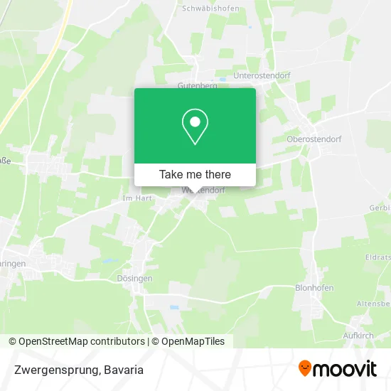 Карта Zwergensprung