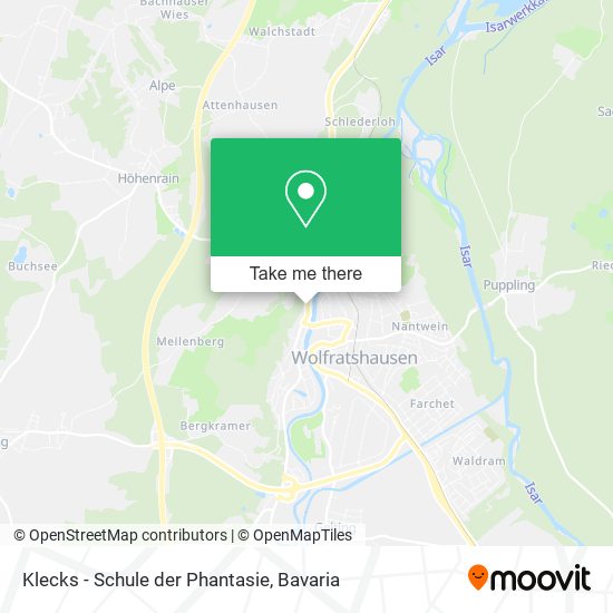 Klecks - Schule der Phantasie map