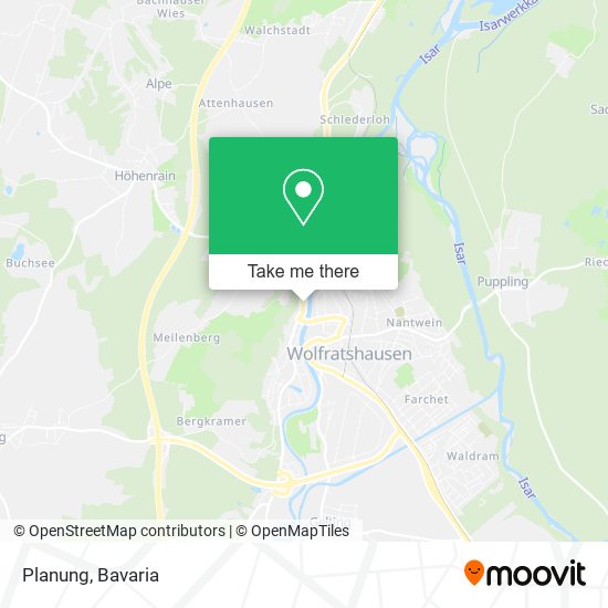 Карта Planung