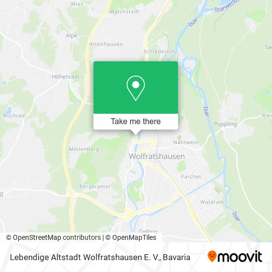 Карта Lebendige Altstadt Wolfratshausen E. V.