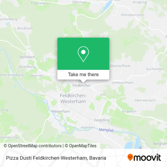 Pizza Dusti Feldkirchen-Westerham map