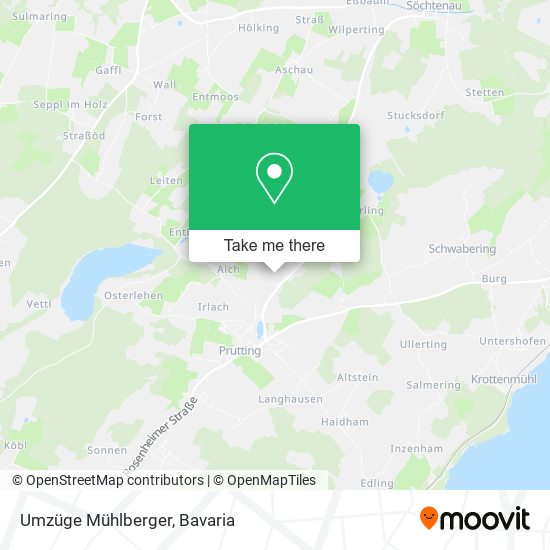 Umzüge Mühlberger map