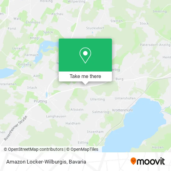 Карта Amazon Locker-Wilburgis