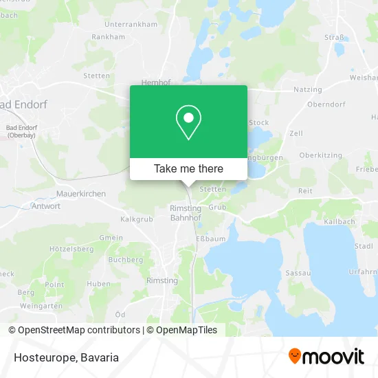 Карта Hosteurope