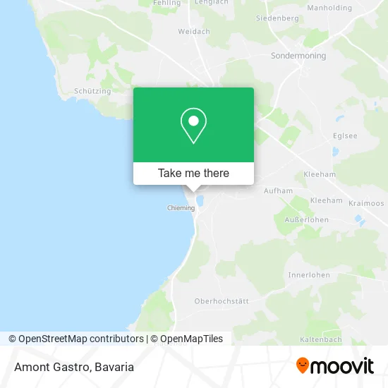 Карта Amont Gastro