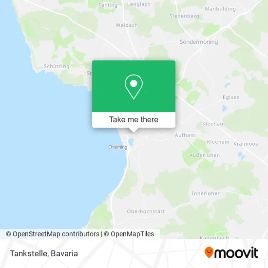 Карта Tankstelle