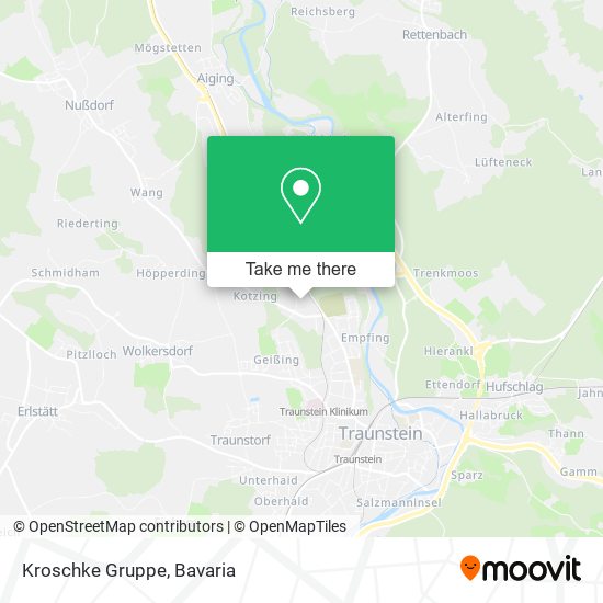 Kroschke Gruppe map