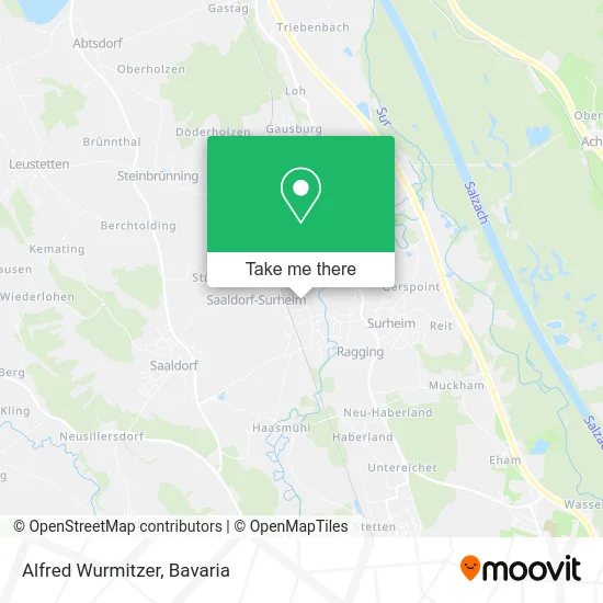 Alfred Wurmitzer map