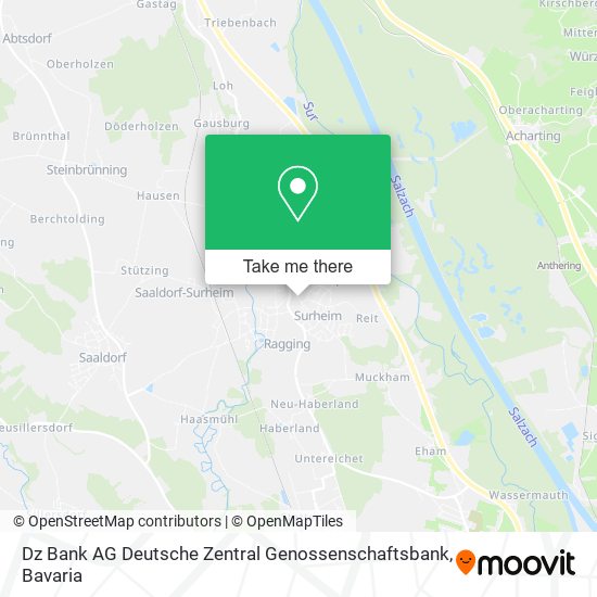 Dz Bank AG Deutsche Zentral Genossenschaftsbank map