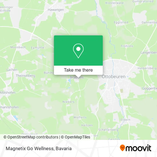 Magnetix Go Wellness map