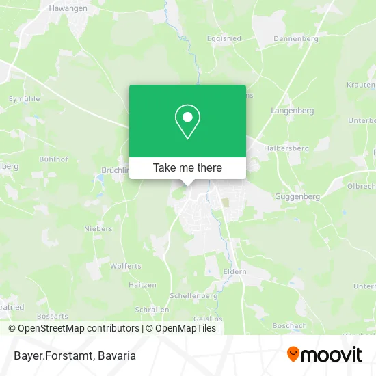 Bayer.Forstamt map