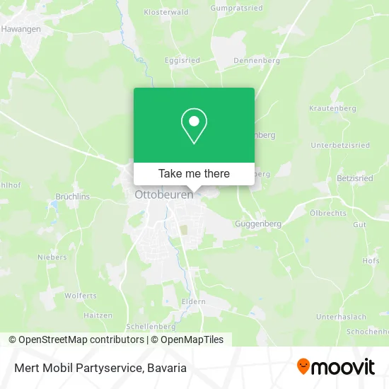 Карта Mert Mobil Partyservice