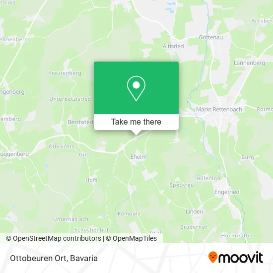 Карта Ottobeuren Ort