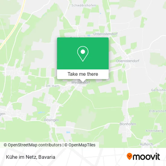 Карта Kühe im Netz