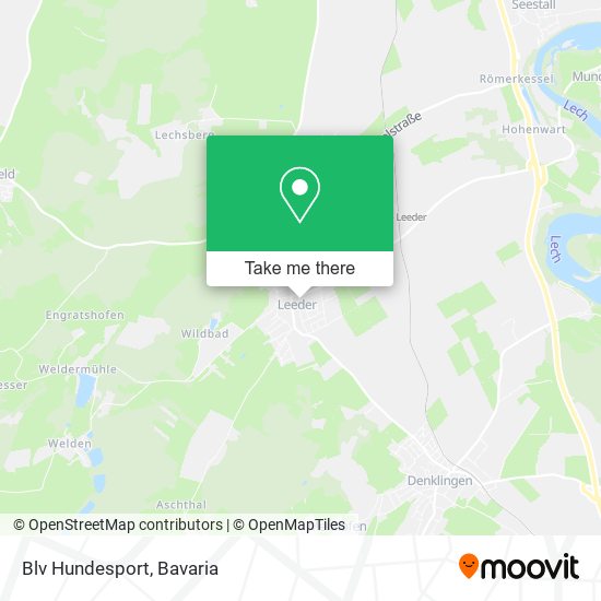 Blv Hundesport map