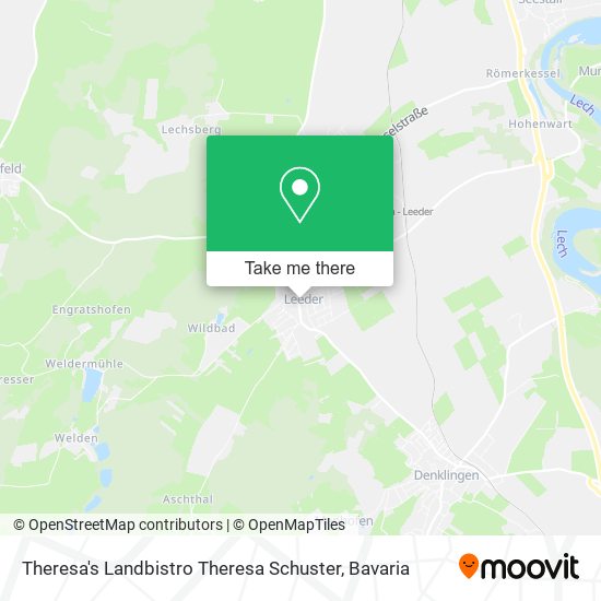 Theresa's Landbistro Theresa Schuster map