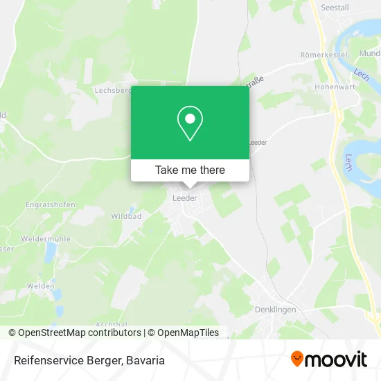 Карта Reifenservice Berger