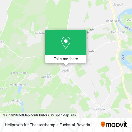 Heilpraxis für Theatertherapie Fuchstal map