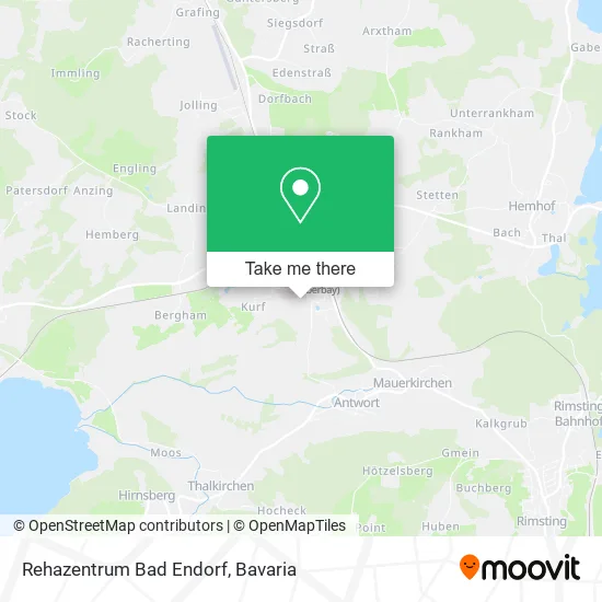 Карта Rehazentrum Bad Endorf