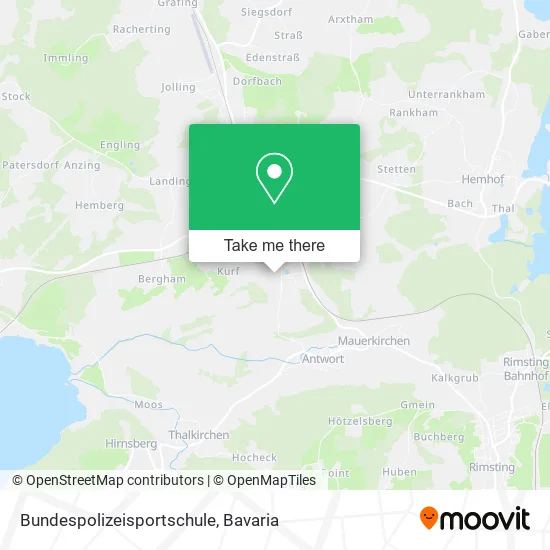 Карта Bundespolizeisportschule