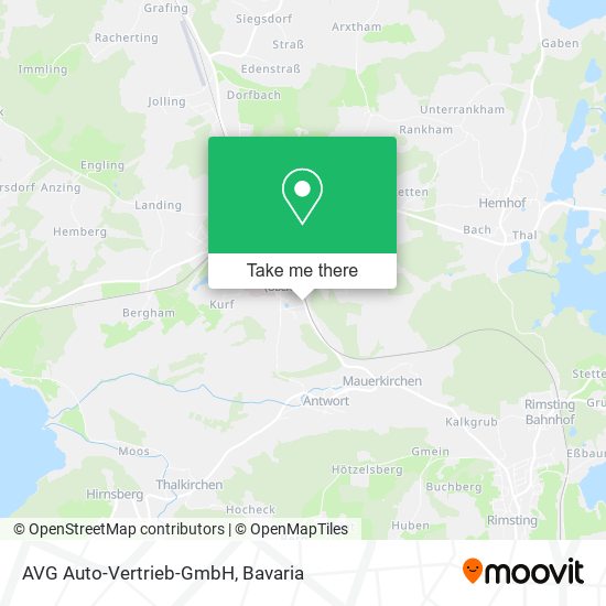 AVG Auto-Vertrieb-GmbH map