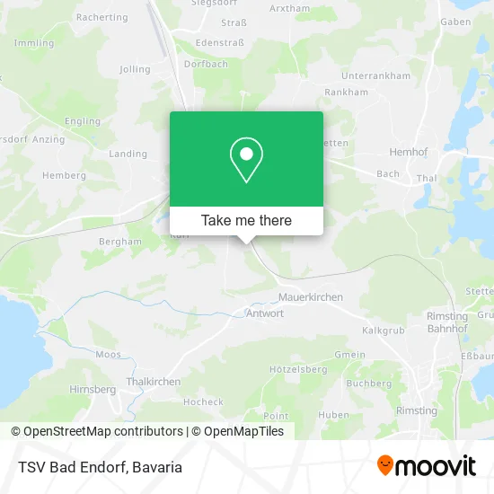 Карта TSV Bad Endorf