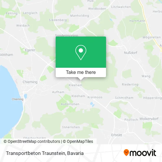 Карта Transportbeton Traunstein
