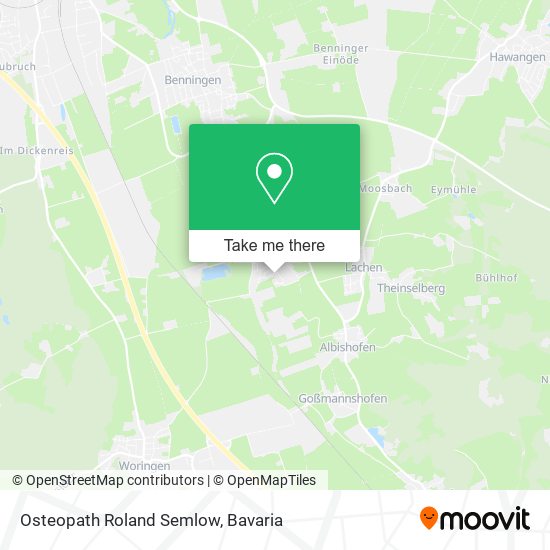 Карта Osteopath Roland Semlow