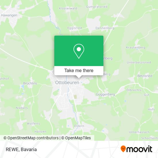 REWE map