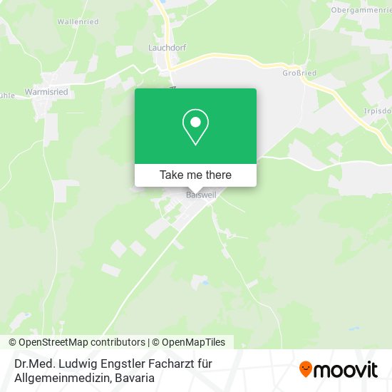 Dr.Med. Ludwig Engstler Facharzt für Allgemeinmedizin map