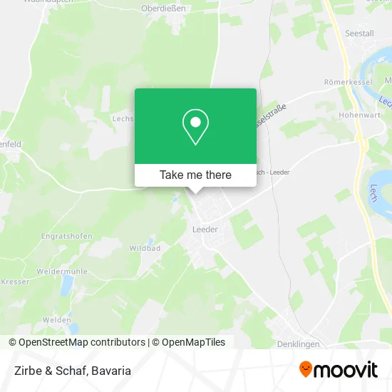 Карта Zirbe & Schaf