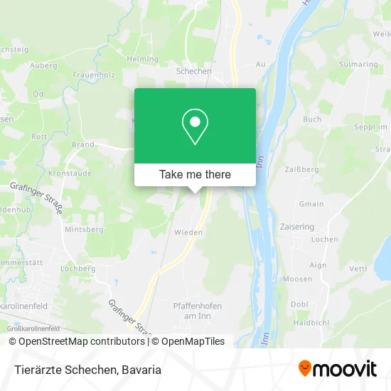 Карта Tierärzte Schechen