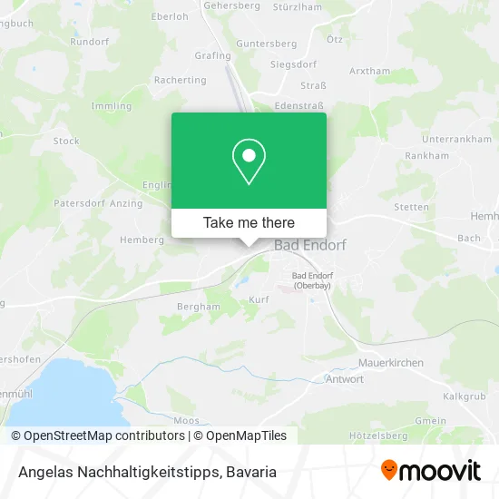 Карта Angelas Nachhaltigkeitstipps
