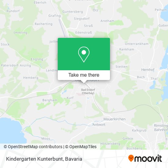 Kindergarten Kunterbunt map