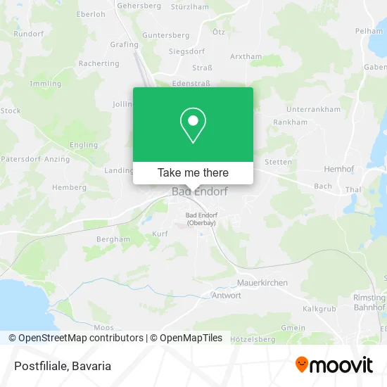 Карта Postfiliale