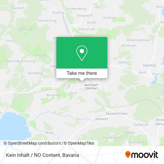 Kein Inhalt / NO Content map