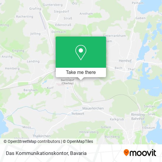 Das Kommunikationskontor map
