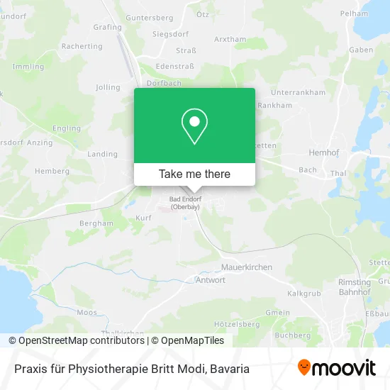 Карта Praxis für Physiotherapie Britt Modi