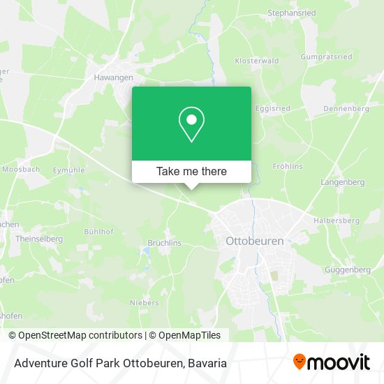 Adventure Golf Park Ottobeuren map