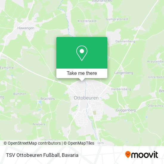 TSV Ottobeuren Fußball map