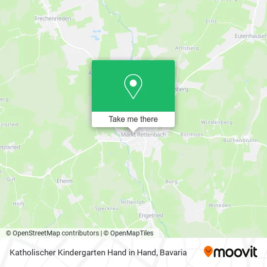 Карта Katholischer Kindergarten Hand in Hand