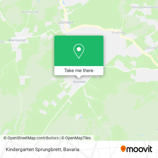 Карта Kindergarten Sprungbrett