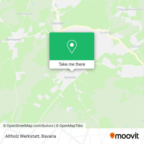 Карта Altholz Werkstatt