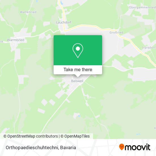 Orthopaedieschuhtechni map