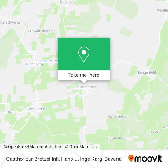 Карта Gasthof zur Bretzel Inh. Hans U. Inge Karg